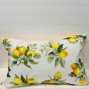 Lemon Small Throw Pillow